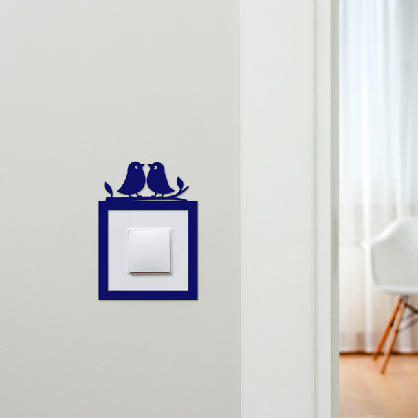 Light Switch Surround Sweet Birds Decorative Switch Plate Cover Frame