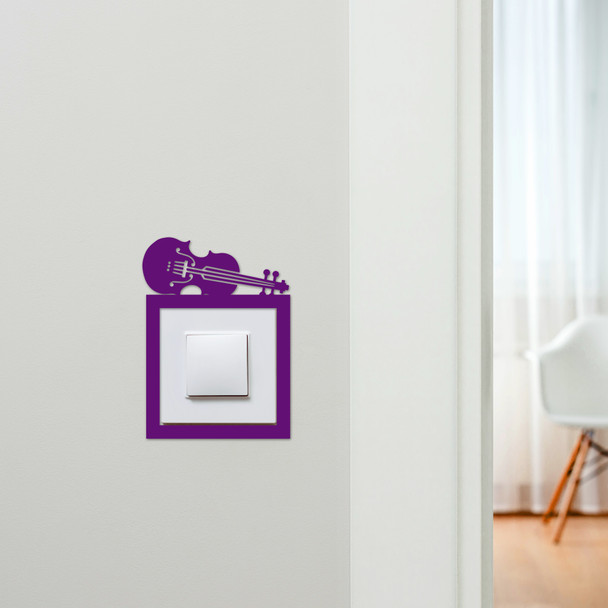 Light Switch Surround Violin Decorative Switch Plate Cover Frame