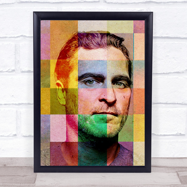 Joaquin Phoenix Pop Art Fade Wall Art Print