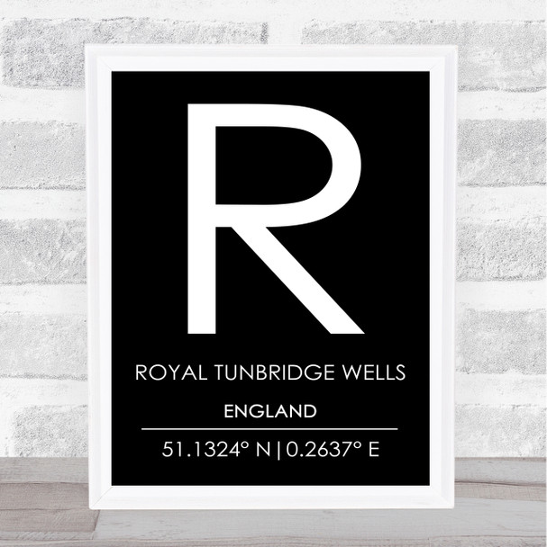 Royal Tunbridge Wells England Wall Art Print