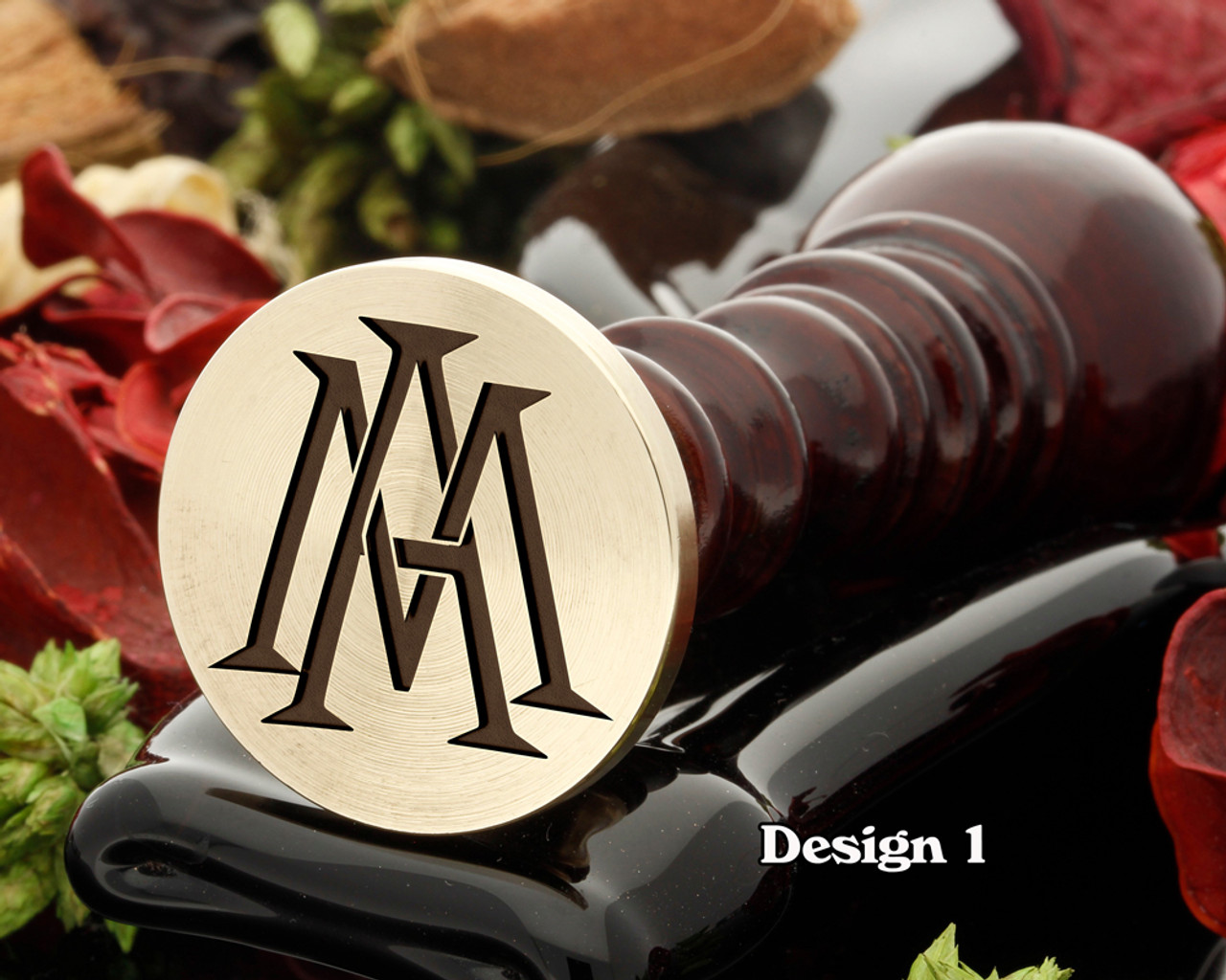 Personalized Custom Wax Seal Pattern - DOUBLE INITIALS/NAME
