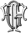 FG GF Victorian Monogram Wax Seal Stamp - Custom Wax N Seals