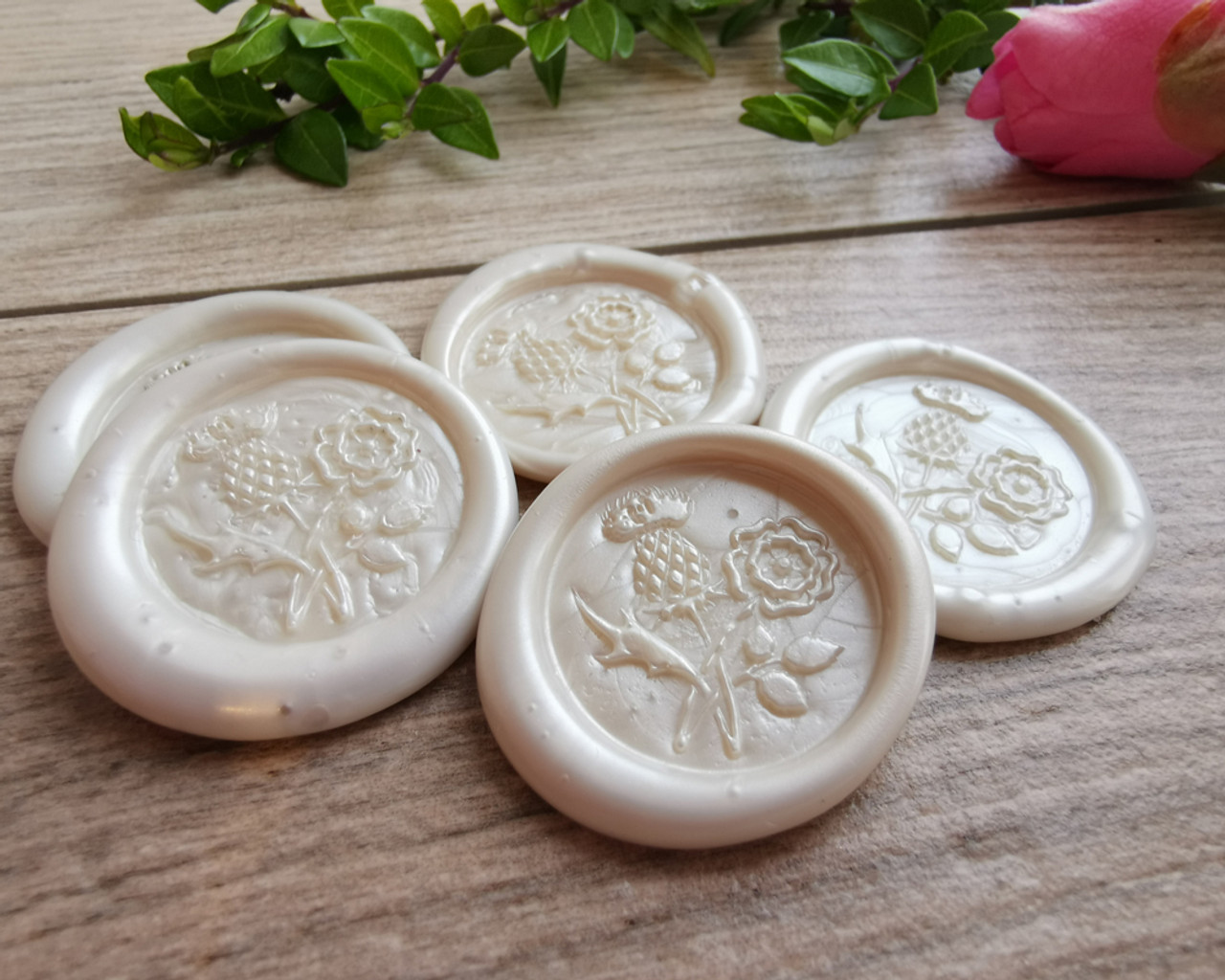 Self Adhesive Wax Seal Stickers - Custom Wax N Seals