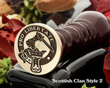 Wallace Scottish Clan Wax Seal D2