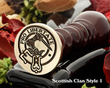 Wallace Scottish Clan Wax Seal D1