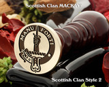 MACKAY D2 Scottish Clan Wax Seal