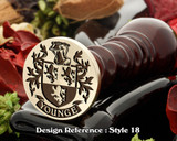 Younge Family Crest Wax Seal D18