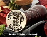 McMahon Family Crest Wax Seal D2