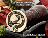 Arbuthnott Scottish Clan Wax Seal D2