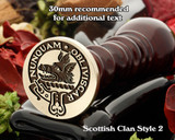 MacIver Scottish Clan Wax Seal D2