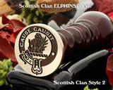 Elphinstone Scottish Clan Wax Seal D2