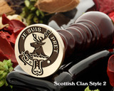 Fraser of Lovat Scottish Clan Wax Seal D2 - Je Suis Pret