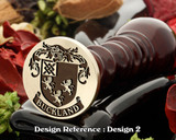 Buckland Family Crest Wax Seal D2