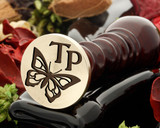 Butterfly D2 Initials Butterfly D2 Initials