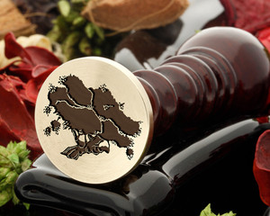Tree 6 wax seal Tree 6 wax seal
