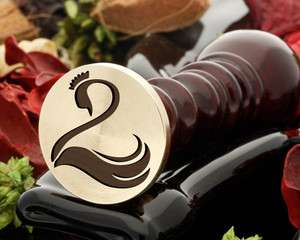 Swan D5 Wax Seal Stamp Swan D5 Wax Seal Stamp