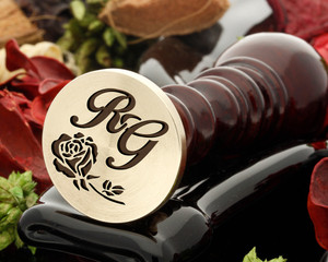 Rose D11 Wax Seal Stamp