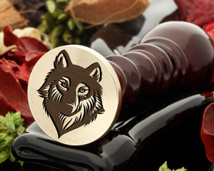 Wolf D7 Wax Seal Stamp