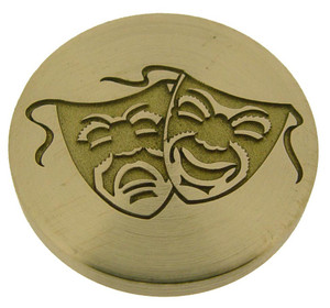 Theater Masks D1 Wax Seal Stamp Theater Masks D1 Wax Seal Stamp