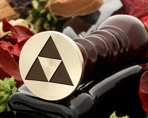 Triforce Design Wax Seal Triforce Design Wax Seal