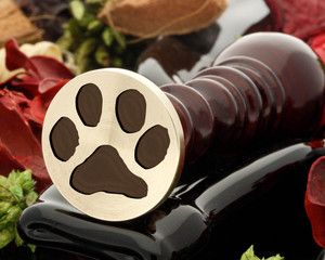 Cat Paw Print Wax Seal