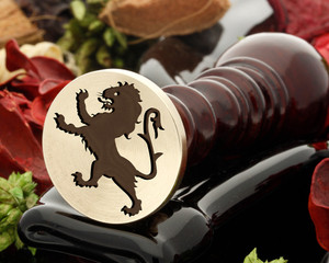 Crest Lion 15 Wax Seal