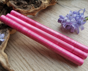 Raspberry Pearl Sealing Wax Sticks for 7mm Glue Gun