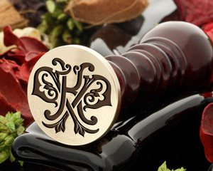 KP PK Victorian Monogram Design 2