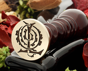 LQ QL Victorian Monogram Design 1