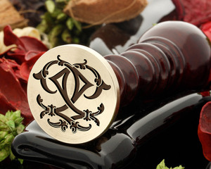 QQ Victorian Monogram Design 1