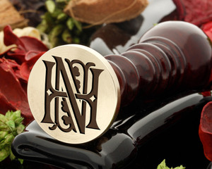 HN NH Victorian Monogram Design 1