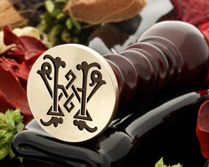 HW WH Victorian Monogram Design 1