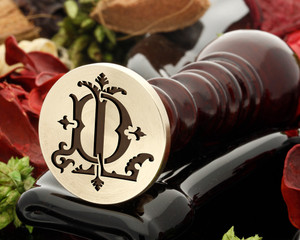 DL LD Victorian Monogram Design 1
