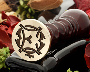 EQ QE Victorian Monogram Design 1