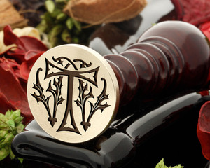 TV VT VICTORIAN MONOGRAMS DESIGN 1