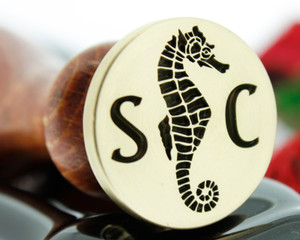 Engraved stamp ( initials extra fee )  photograph reversed Engraved stamp ( initials extra fee )  photograph reversed