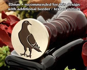 Pigeon Wax Seal Stamp