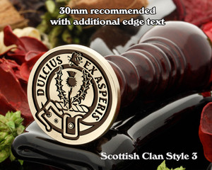 Fergusson Scottish Clan Wax Seal Fergusson Scottish Clan Wax Seal