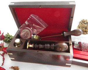 Deluxe Wax Melting Pot With Spoon and Spirit Burner 