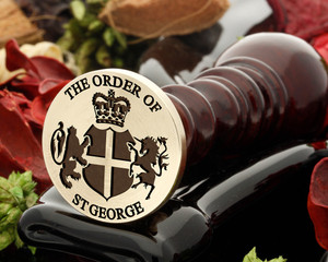 The Order of St George Royal Crest Wax Seal The Order of St George Royal Crest Wax Seal