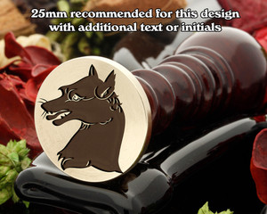 Heraldry Fox Wax Seal Stamp D4 Heraldry Fox Wax Seal Stamp D4