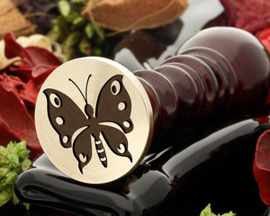 Butterfly D10 Wax Seal Stamp Butterfly D10 Wax Seal Stamp