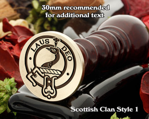 Arbuthnott Scottish Clan Wax Seal D1