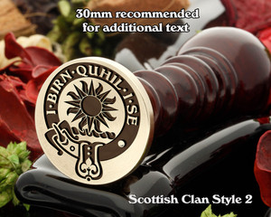 MacLeod of Lewis Scottish Clan Wax Seal D2 MacLeod of Lewis Scottish Clan Wax Seal D2