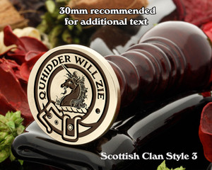 Stewart of Apin Scottish Clan Wax Seal D3 Stewart of Apin Scottish Clan Wax Seal D3