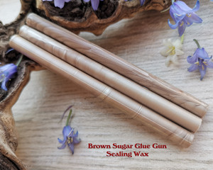Brown Sugar Pearl Sealing Wax Sticks for 7mm Glue Gun