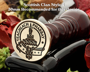 Morrison Scottish Clan Wax Seal D4