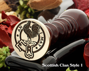 Lyle Scottish Clan Wax Seal D1 Lyle Scottish Clan Wax Seal D1