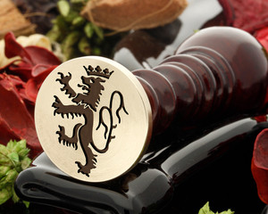 Crest Lion 24 Wax Seal Crest Lion 24 Wax Seal