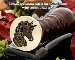 Unicorn D3 Wax Seal Stamp